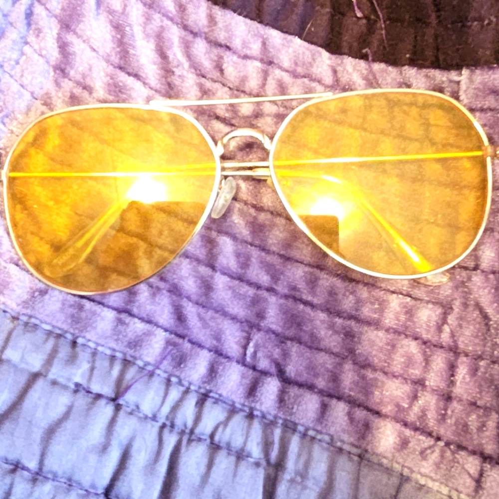 Gold sunglasses